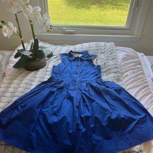 Girls summer dress , 100 percent cotton lined with Cotton